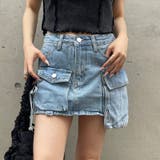 甘辛系ガールズ☆不規則デニムスカート | 17kg | 詳細画像24 