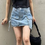 甘辛系ガールズ☆不規則デニムスカート | 17kg | 詳細画像35 
