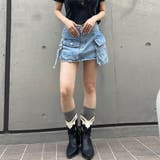 甘辛系ガールズ☆不規則デニムスカート | 17kg | 詳細画像36 