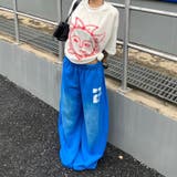 甘辛系ガールズ☆デニムワイドパンツ | 17kg | 詳細画像2 