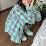 レトロチェック 長袖シャツ 配色 | 17kg | 詳細画像30 