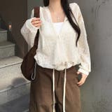 クロシェ編み 透かし編み ゆったり ジップ ニットパーカーゆるカワコーデ☆ | 17kg | 詳細画像12 