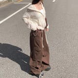 クロシェ編み 透かし編み ゆったり ジップ ニットパーカーゆるカワコーデ☆ | 17kg | 詳細画像24 