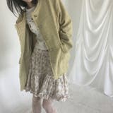小花柄 フリルヘム スカート ミニスカート ウエストゴムゆるカワコーデ☆ | 17kg | 詳細画像5 