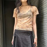 落書き 手描き花柄 可愛い ポッププリント 半袖Tシャツゆるカワコーデ☆ | 17kg | 詳細画像5 