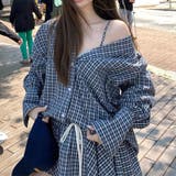 チェックシャツキャミ＋ショートパンツセット甘辛系ガールズ☆ | 17kg | 詳細画像2 