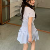 チェック柄ウエストマークワンピース｜大人ガーリー・着痩せ・美シルエット | 17kg | 詳細画像15 