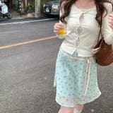 レースインナー風 フェイクレイヤード 長袖Tシャツ | 17kg | 詳細画像7 