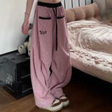ワイドパンツ ストライプ柄 バナナパンツ | 17kg | 詳細画像6 