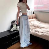 ワイドパンツ ストライプ柄 バナナパンツ | 17kg | 詳細画像3 