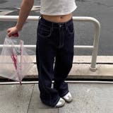 ハイウエストデニムパンツ レディース ワイドストレート | 17kg | 詳細画像2