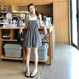 キャミソール×サロペットショートパンツ セットアップ レディース | 17kg | 詳細画像9