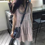 チェック柄 キャミワンピース フリル | 17kg | 詳細画像9