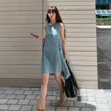 サイドリボン デニムワンピース ノースリーブ | 17kg | 詳細画像9