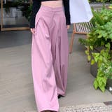 【SHOPLIST限定】洗練されたドレープが良いハイウエストボトムス | 17kg | 詳細画像10