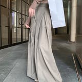 【SHOPLIST限定】洗練されたドレープが良いハイウエストボトムス | 17kg | 詳細画像19