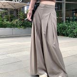 【SHOPLIST限定】洗練されたドレープが良いハイウエストボトムス | 17kg | 詳細画像21