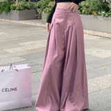 【SHOPLIST限定】洗練されたドレープが良いハイウエストボトムス | 17kg | 詳細画像7