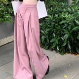 【SHOPLIST限定】洗練されたドレープが良いハイウエストボトムス | 17kg | 詳細画像9