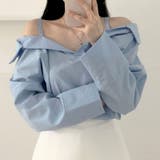 【SHOPLIST限定】程よい抜け感のあるオフショルダーブラウス | 17kg | 詳細画像10 
