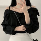 【SHOPLIST限定】程よい抜け感のあるオフショルダーブラウス | 17kg | 詳細画像17 