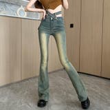 【SHOPLIST限定】ヴァンテージレトロハイウエストデニムフレアパンツ | 17kg | 詳細画像16