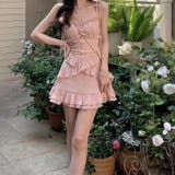 【SHOPLIST限定】甘い雰囲気で不規則デザイン感スリングワンピース | 17kg | 詳細画像2 