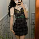 【SHOPLIST限定】シャツカラーパネルフェイクツーピースワンピース | 17kg | 詳細画像3