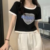 【SHOPLIST限定】ミニマリズムバイカラーカジュアルTシャツ | 17kg | 詳細画像26 