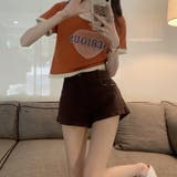 【SHOPLIST限定】ミニマリズムバイカラーカジュアルTシャツ | 17kg | 詳細画像7 