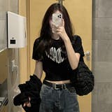 【SHOPLIST限定】ヴァンテージ英字ハートウェストTシャツ | 17kg | 詳細画像3 