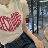 【SHOPLIST限定】ヴァンテージ英字ハートウェストTシャツ | 17kg | 詳細画像9 