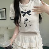 【SHOPLIST限定】ラウンドネックリボン＆うさぎロゴTシャツ | 17kg | 詳細画像13 
