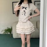 【SHOPLIST限定】ラウンドネックリボン＆うさぎロゴTシャツ | 17kg | 詳細画像14 