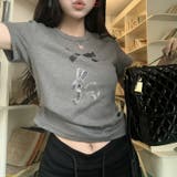 【SHOPLIST限定】ラウンドネックリボン＆うさぎロゴTシャツ | 17kg | 詳細画像16 
