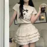【SHOPLIST限定】ラウンドネックリボン＆うさぎロゴTシャツ | 17kg | 詳細画像4 