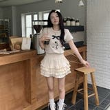 【SHOPLIST限定】ラウンドネックリボン＆うさぎロゴTシャツ | 17kg | 詳細画像8 