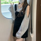 【SHOPLIST限定】デザインオフショルダーニットカジュアル長袖＆ワイドレッグ… | 17kg | 詳細画像16 