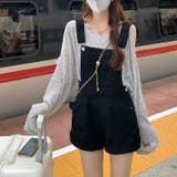 【SHOPLIST限定】デザインオフショルダーニットカジュアル長袖＆ワイドレッグ… | 17kg | 詳細画像2 