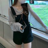 【SHOPLIST限定】デザインオフショルダーニットカジュアル長袖＆ワイドレッグ… | 17kg | 詳細画像5 