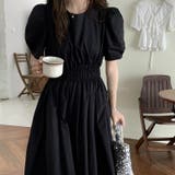 【SHOPLIST限定】韓国風ミニマリズムウェストデザインワンピース | 17kg | 詳細画像32 