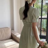 【SHOPLIST限定】韓国風ミニマリズムウェストデザインワンピース | 17kg | 詳細画像7 