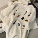 【SHOPLIST限定】ヴァンテージレトロプリントコットンルーズTシャツ | 17kg | 詳細画像3 