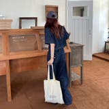 独特なヴィンテージ感を演出。半袖シャツとワイドレッグのデニム セットアップ | 17kg | 詳細画像2