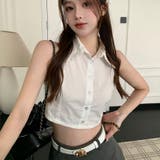 韓国甘辛風リボン付きキャミソールORノースリーブシャツORスカート | 17kg | 詳細画像15