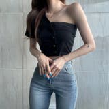 【SHOPLIST限定】オシャレな不規則デザイン系オフショルダーブラウス | 17kg | 詳細画像16 