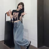 【SHOPLIST限定】デザイン感ハート柄リボンバーサタイルTシャツ | 17kg | 詳細画像2 