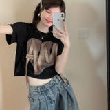 【SHOPLIST限定】デザイン感ハート柄リボンバーサタイルTシャツ | 17kg | 詳細画像20 
