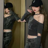 【SHOPLIST限定】バタフライヴァンテージ蝶々プリントスリーブ付きTシャツ | 17kg | 詳細画像6 