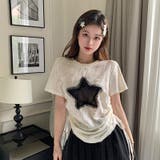 【SHOPLIST限定】レトロ星柄デザイン感バーサタイルTシャツ | 17kg | 詳細画像11 